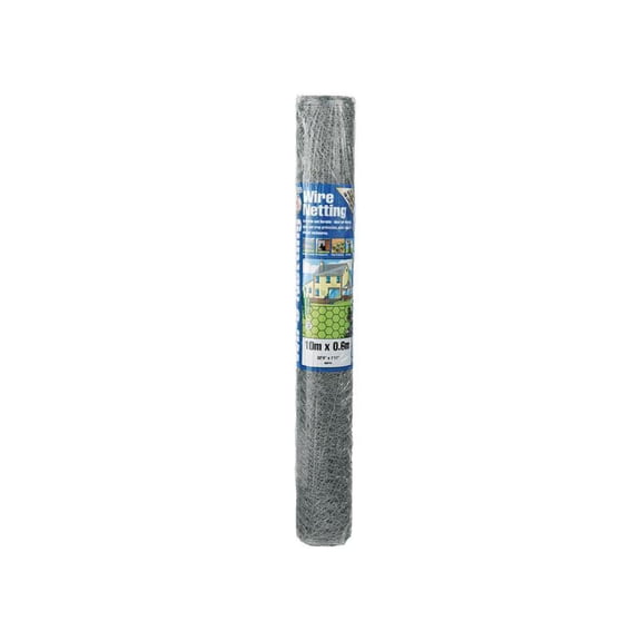 Gardman - Galvanised Wire Netting 13mm Hexagon, 10 x 0.9m