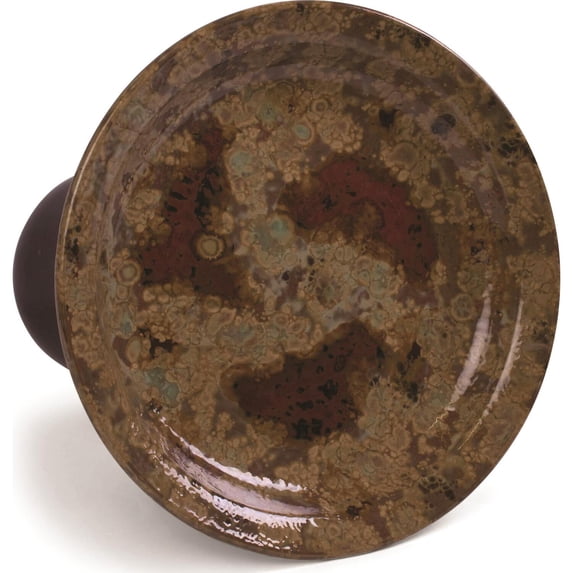 Gardman HQ7766726 Garden Bird Bath 16in Brown Collage