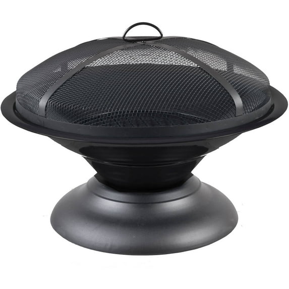 Gardman La Hacienda Moda Enameled Fire Pit in Black - 58186US