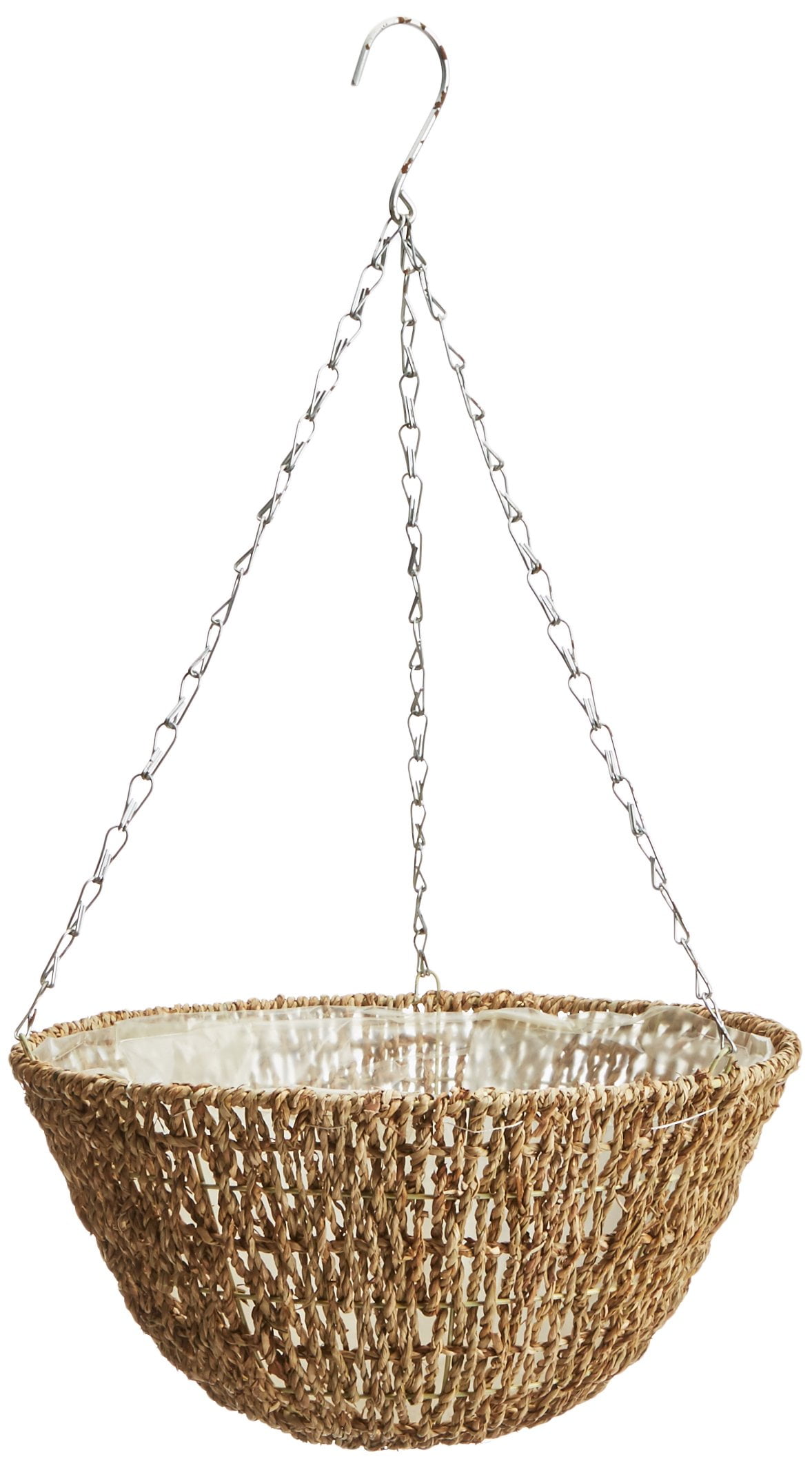 Gardman 14 In. Natural Rope Hanging Plant Basket