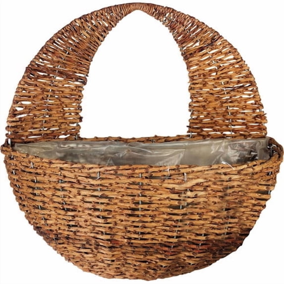 Gardman Rustic Rattan Wall Basket
