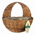 thumbnail image 1 of Gardman Rustic Rattan Wall Basket, 1 of 4