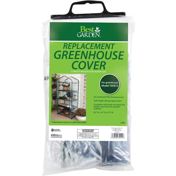 Gardman R687SC Replacement Cover for 4-Tier Mini Greenhouse — Residential Use, Standard Application