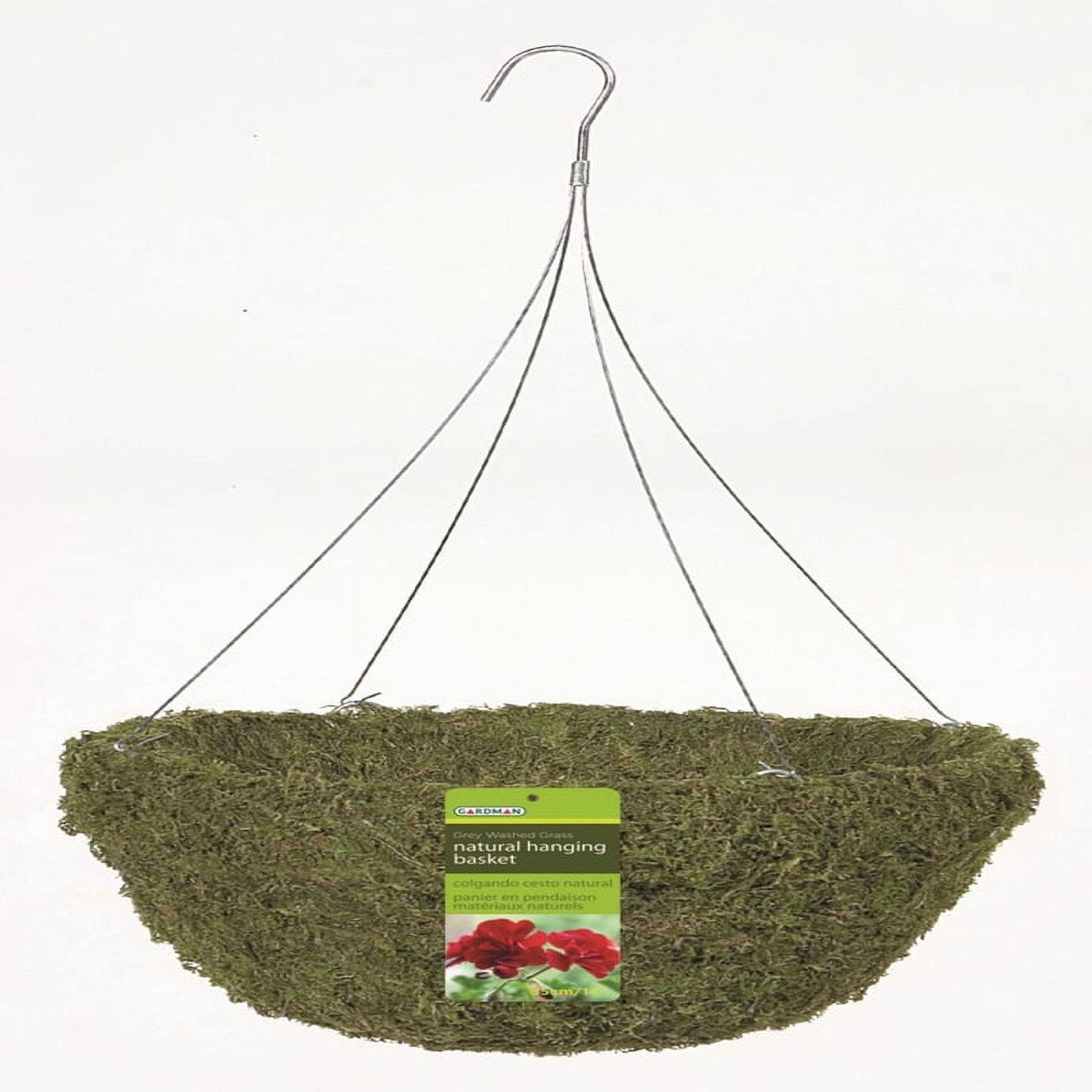 Gardman Usa 14in. Sphagnum Moss Hanging Basket R475 - Walmart.com