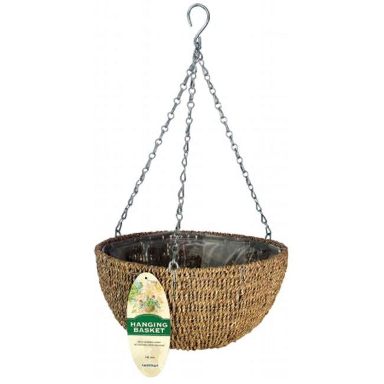 Gardman Usa 14in. Woven Rope Hanging Basket - Walmart.com