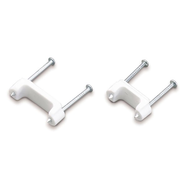 Gardner Bender 1/2 in. L x 1/2 in. W Metal and Plastic Flat Crown