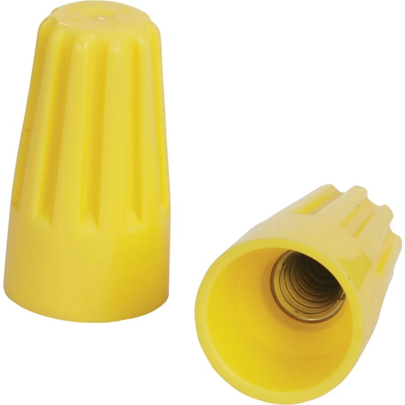 Gardner Bender 16-004N WireGard Yellow, GB-4, Medium Jar 200/Jar, 5Jars/Master Wire Connector, 200 Pack, 200 Count