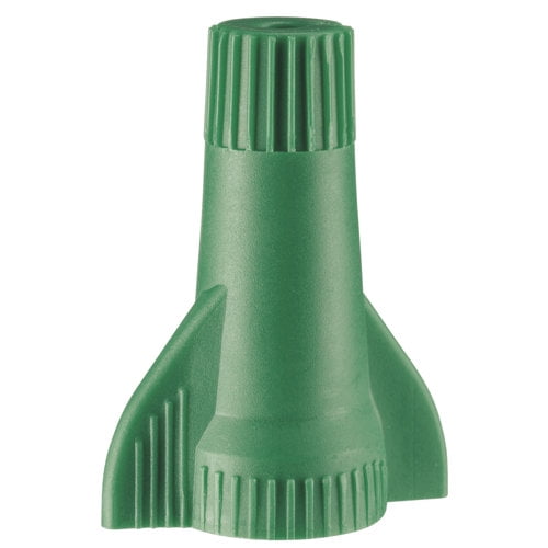19-095 Grounding Wire Connector, 14-10 AWG, Green, 6-Pk. - Quantity 1