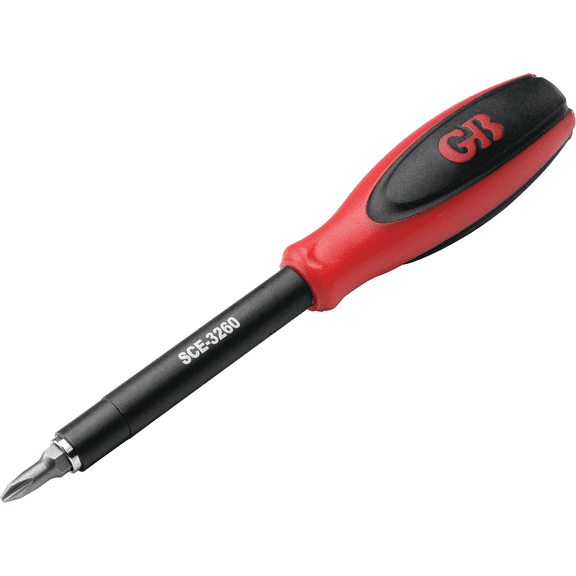 Gardner Bender 2-in-1 Insulated Multi-Bit Screwdriver - Single Pack  Heavy-Duty Construction, Professional Use