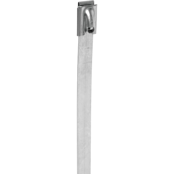 Gardner Bender 45-306SS Cable Tie, Stainless Steel, 6-In. - Quantity 10 — Indoor & Outdoor Use, NEC-Compliant