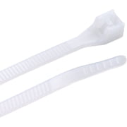 Gardner Bender 46-206 Doublelock Cable Tie, 6 Inch., Tensile Strength, Wire / Cord Management Industrial and Household Use, Nylon Zip Tie, 100 Pk., Natural
