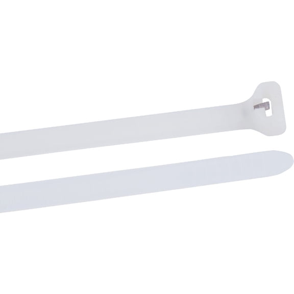 Gardner Bender Metal Pawl Cable Tie 46-310MP - 50 Lb Tensile Strength - 10 Pack, Off-White