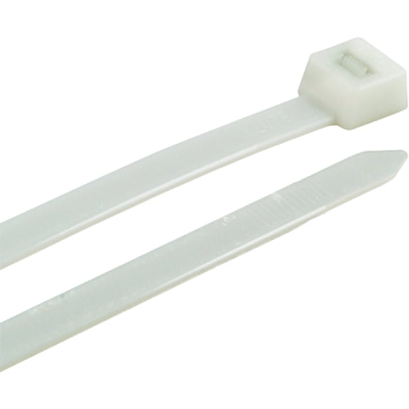 Gardner Bender 46-436 Heavy-Duty Cable Tie, 36 inch, 180 lb, Electrical Wire and Cord Management, Nylon Zip Tie, 50 Pk, Natural White