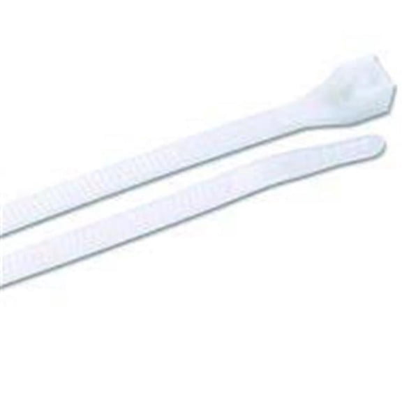 Gardner Bender 36 In. x 0.35 In. Natural Plenum Cable Tie (25-Pack) 49-536P
