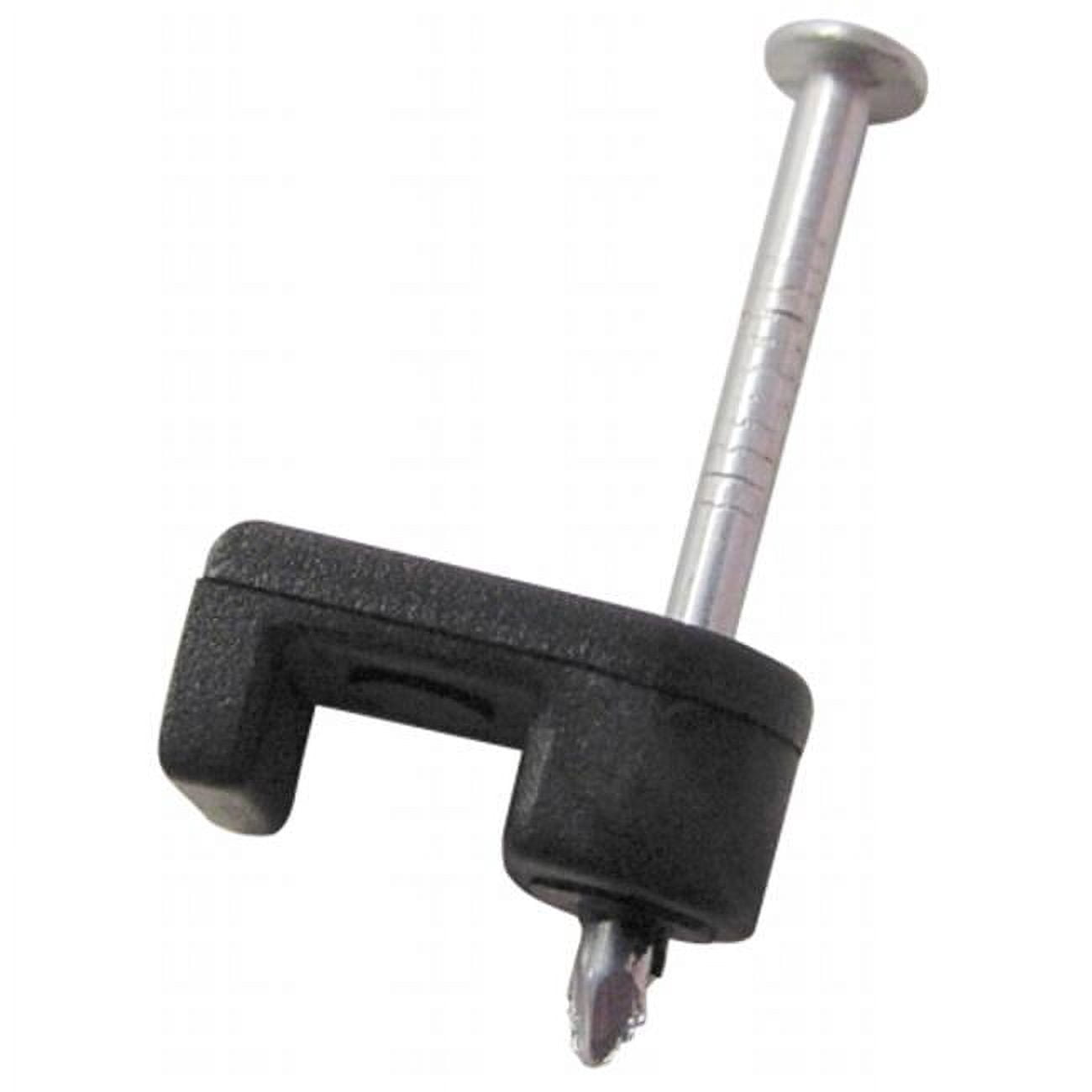 Gardner Bender  50 Count .25 in. Black Coaxial Cable Staples