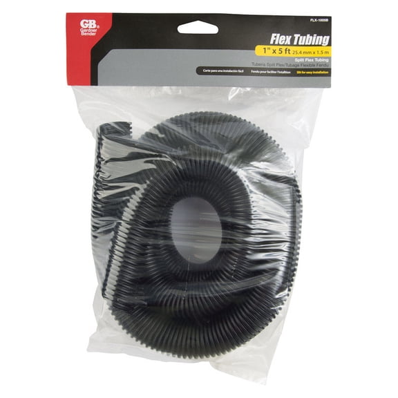 Gardner Bender FLX-1005B Black 5 ft. Flex Tubing