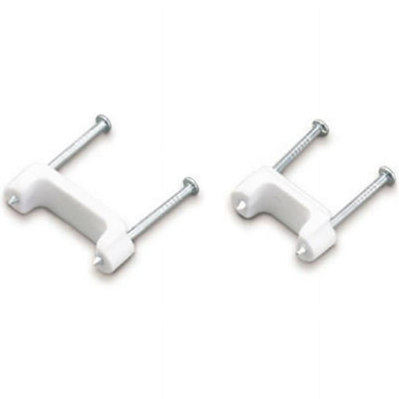 GARDNER BENDER INC 500-Pk. 1/2-In. Plastic Staples PS-550