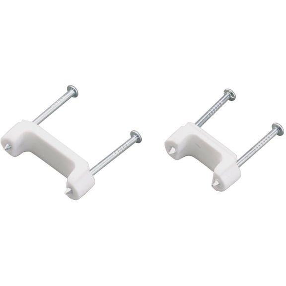 Gardner Bender Cable Staples, Plastic, Steel, 50 PK PS-75