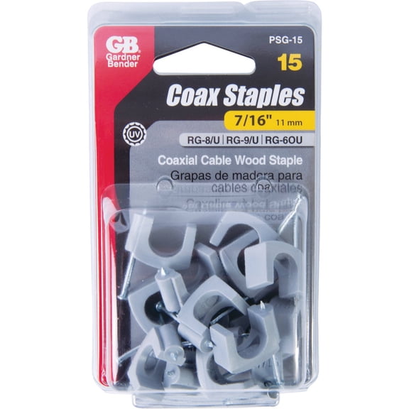 Gardner Bender Coaxial Cable Staple 16 ounces