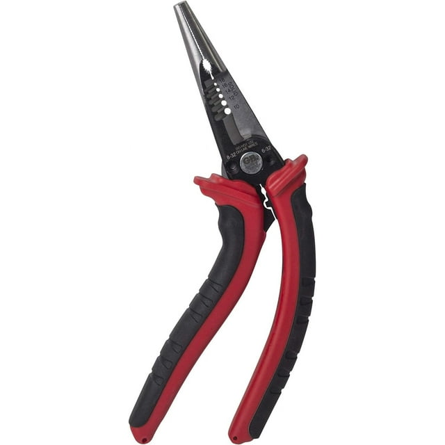 Gardner Bender GBP60N ArmorEDGE Long Nose Electrical Wire Stripper, 8