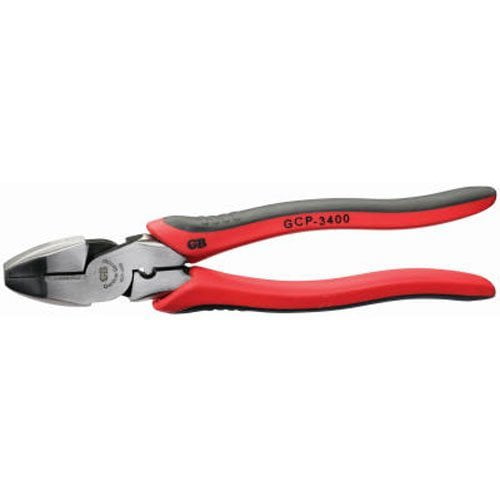 Gardner Bender GCP-3400 High Leverage Linemens Pliers & Crimping Tool, High Carbon Steel