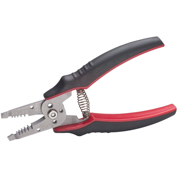 Gardner Bender GESP-55 Professional Grade ArmorEdge Wire Stripper, Stainless Steel, 18-10 AWG , Black