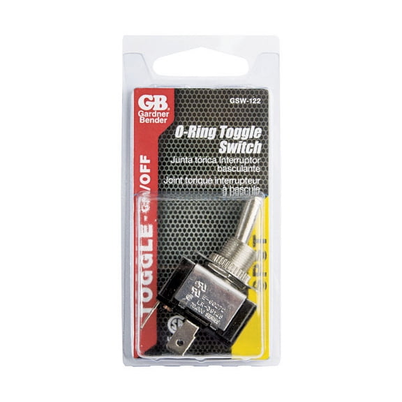Gardner Bender GSW-122 SPST O-Ring Toggle Switch