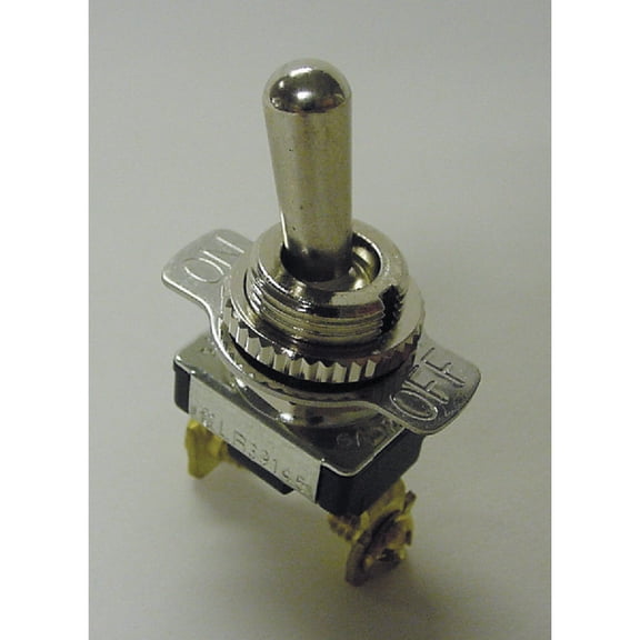 Gardner Bender GSW-17 Toggle Switch - 6A Medium-Duty Single-Pole Single-Throw, On-Off Switch