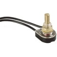 thumbnail image 1 of GB GSW-25 Pushbutton Switch, 1/3/6 A, 125/250 V, SPST, Lead Wire Terminal, Plastic Housing Material, Chrome, 1 of 2