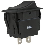 Gardner Bender Rocker Switch SPST 3/4HP Black