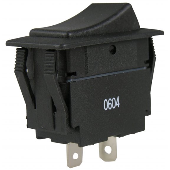 Gardner Bender Rocker Switch SPST 3/4HP Black