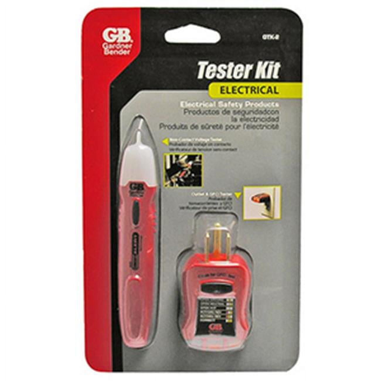 Gardner Bender GTK2 2Piece Electrical Tester Safety Kit, includes Non
