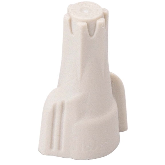 Gardner Bender Hex-Lok Ivory 22 AWG to 8 AWG Wire Connector (6-Pack) 19-1H1