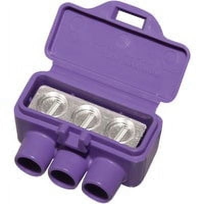 King Innovation 95110 Alum-Copper Lug 3 Port - Pack of 10