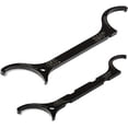 thumbnail image 1 of Gardner Bender LNW-KIT Locknut Wrench Kit,  &  Inch., Loosen / Tighten locknuts, Steel Construction fits UL locknuts, 2 Pk. Bundle, Black, 1 of 4