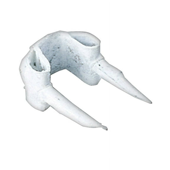 Gardner Bender Fiber Insulated Wire Staple - Steel, Flat Crown - 40 Count, 1/8 x 5/8 In