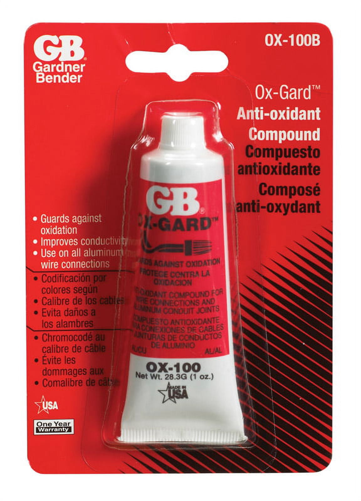 Gardner Bender OxGard Low Strength AntiOxident Compound 1 oz