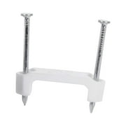 Gardner Bender PS-50 Plastic Staple, 1/2 in., 14/2, 12/2, 10/2 NM Cable, White