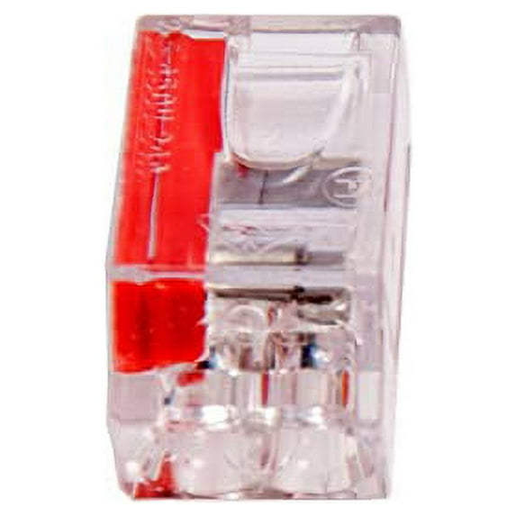 Gardner Bender PushGard 2-Port Push-In Wire Connectors - 22-12 AWG Solid - 10 Pack, Red