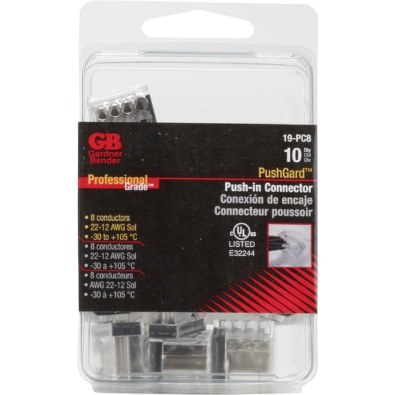 Gardner Bender PushGard Push-In Connector - Single Pack