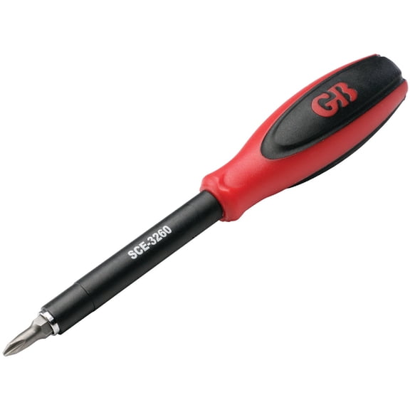 Gardner Bender SCE-3260 Reversible Insulated Screwdriver, No. 2 Phillips & 3/16 in.