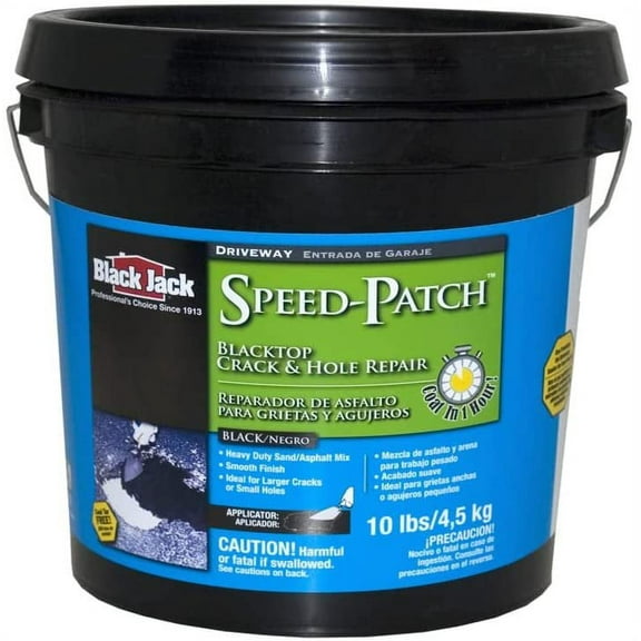 Gardner-Gibson 6460-9-20 Blacktop Driveway Crack & Hole Repair INdistrial Sealant, 10lb, 4 Pack