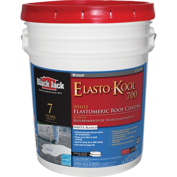 Gardner Gibson Black Jack Elasto-Kool 700 Elastomeric Roof Coating - Pack of 8