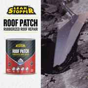 Gardner Gibson Black Jack Leak Stopper Rubberized Roof Patch - Single Pack   Standard US Plumbing Rough-In, Drop-In Replacement