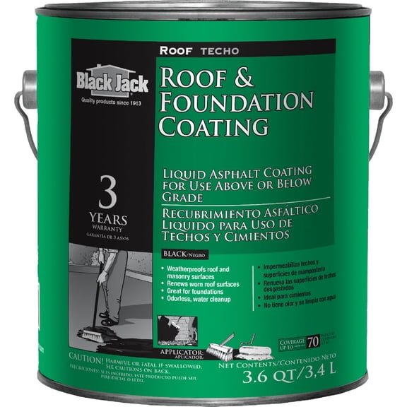 Gardner Gibson Black Jack Roof & Foundation Coating - Pack of 2
