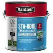 Gardner-Gibson Sta-Kool 7-Year Elastomeric Roof Coating, White, 1 Gallon