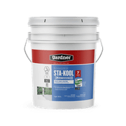 Gardner-Gibson Sta-Kool 7-Year Elastomeric Roof Coating, White, 5 Gallon