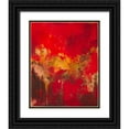 thumbnail image 1 of Gardner, Jennifer 12x14 Black Ornate Wood Framed with Double Matting Museum Art Print Titled - Copper and Red I, 1 of 4