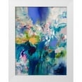 thumbnail image 1 of Gardner, Jennifer 12x14 White Modern Wood Framed Museum Art Print Titled - Ultramarine I, 1 of 4