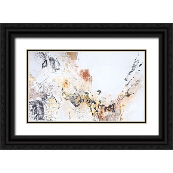 Gardner, Jennifer 18x12 Black Ornate Wood Framed with Double Matting Museum Art Print Titled - Black and White Series I